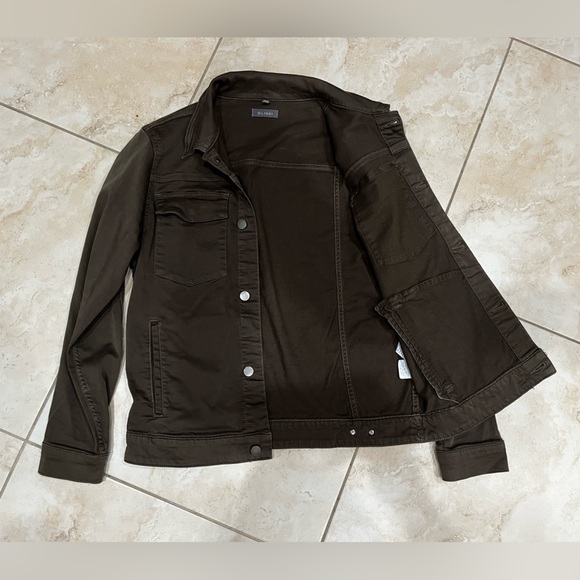 DL1961 Vaughn Army Green Denim Jacket - Picture 2 of 5